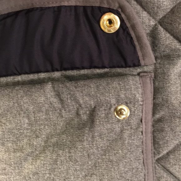 Workshop Grey Quilted Vest - Picture 5 of 6